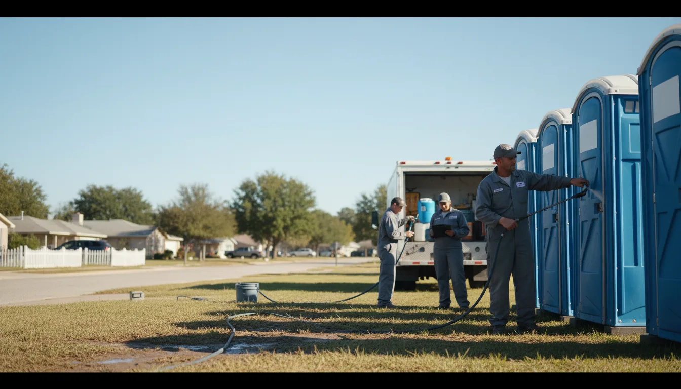 Long-Term Portable Toilet Rental in Gallaway, TN near me